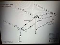 Stel G14-16 250 cm Fibermax Ventura stangsæt 